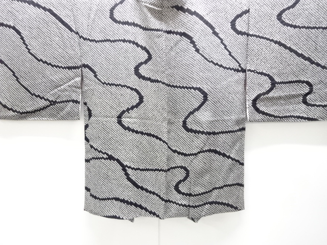 本総絞り　流水模様絵羽織